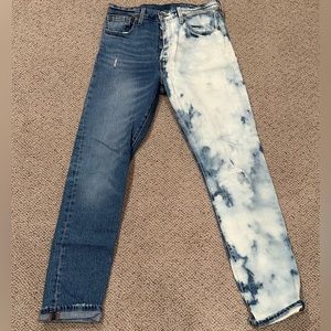 Levi’s 501 custom made jeans